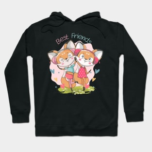 Best Friend Foxgirl Hoodie